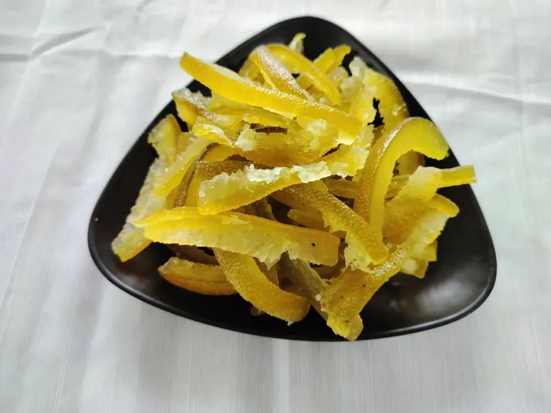 Soft-dried pomelo peel strips, KHAMACO Vietnam